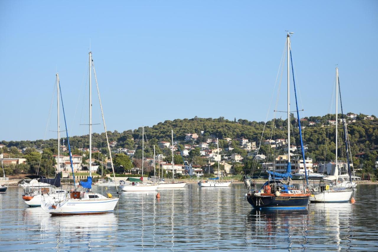 Island Mood Studio Pórto Ráfti Dış mekan fotoğraf